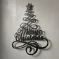 Decoración De Pared De Navidad Negro - Miniatura 2