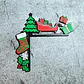 Adorno Para Interruptor - Trineo Santa - Miniatura 3
