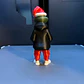 Figura Navideña De Grinch Con Look Urbano - Miniatura 3
