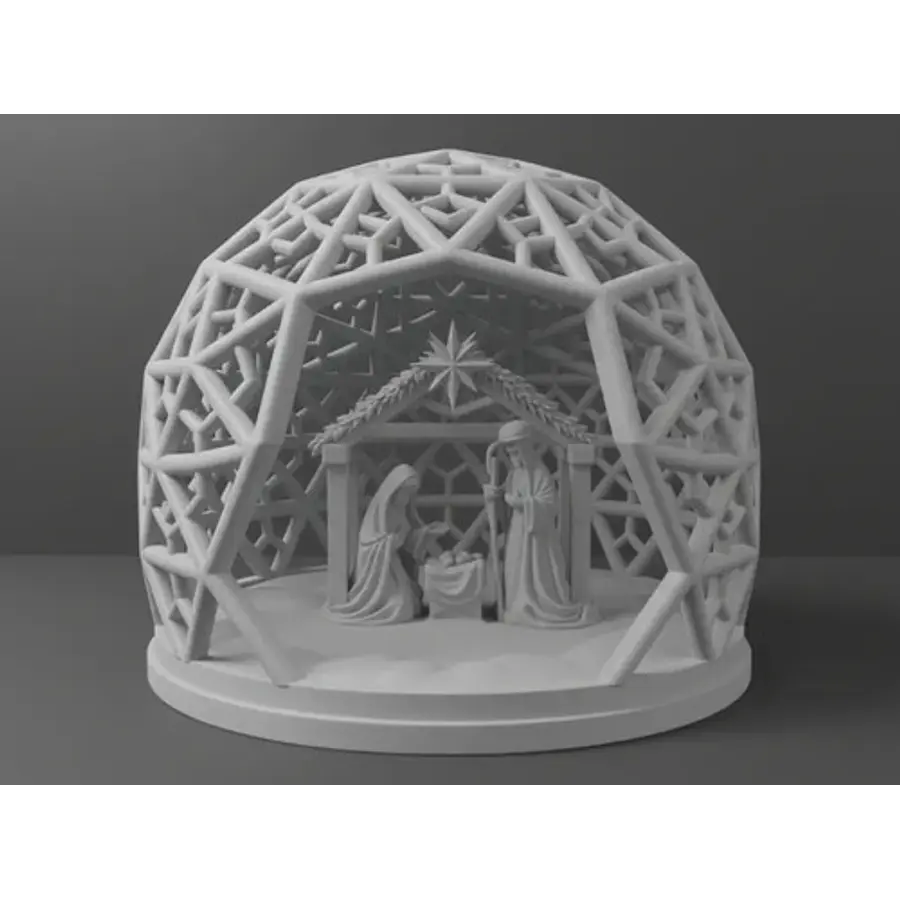 Figura De Escena De Nacimiento Navideño