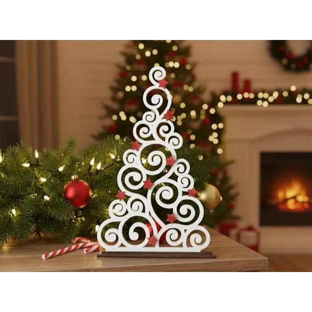 Figura Navideña De Árbol De Navidad Moderno