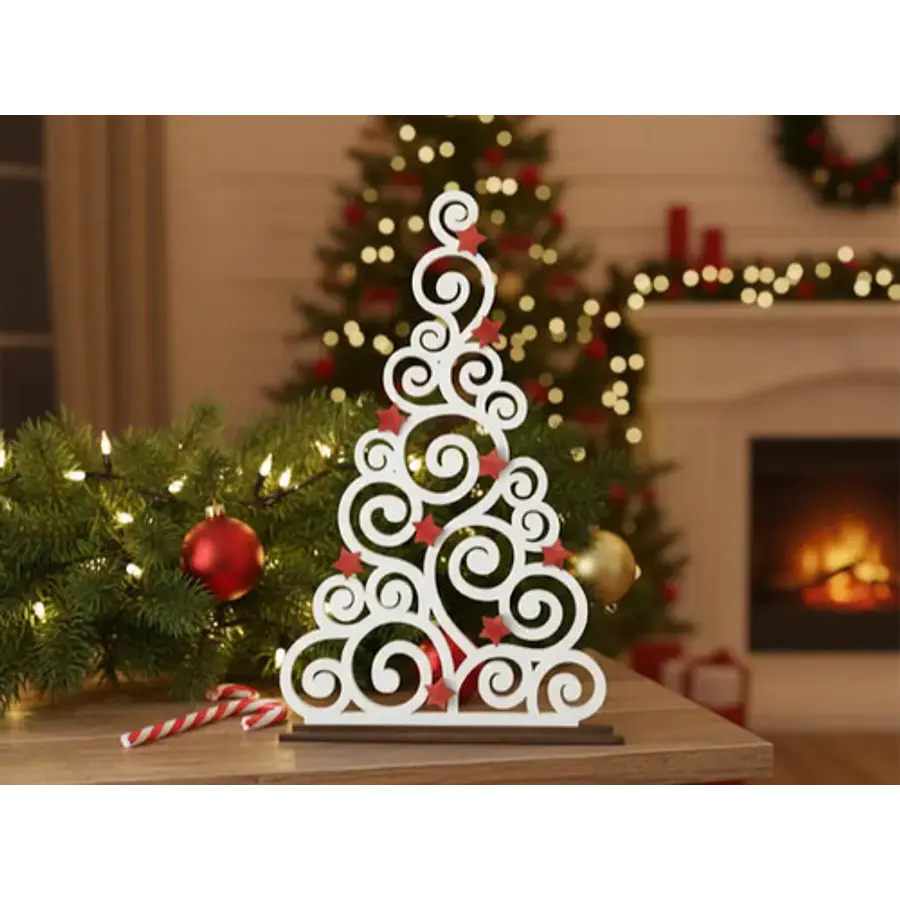 Figura Navideña De Árbol De Navidad Moderno