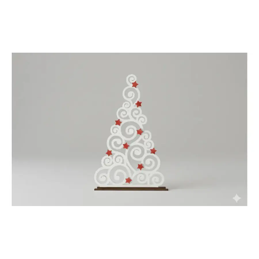 Figura Navideña De Árbol De Navidad Moderno