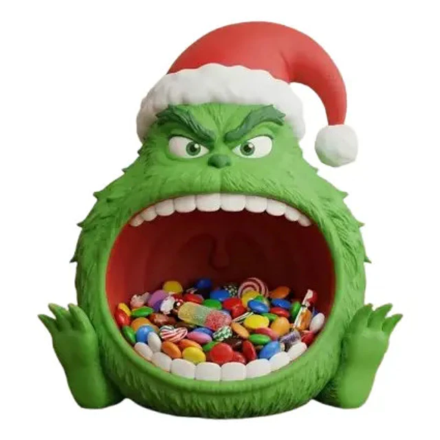 Decoración Para Dulces Del Grinch - Navidad