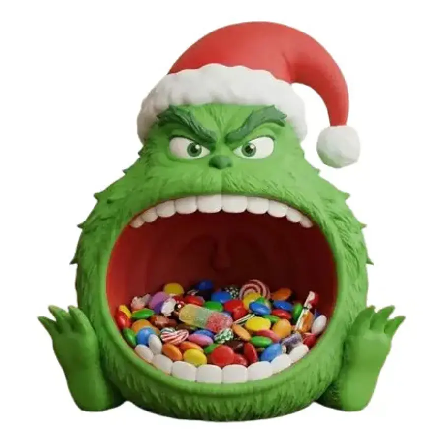 Decoración Para Dulces Del Grinch - Navidad