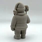 Adorno Navideño- Papá Noel Con Cepillo De Baño - Miniatura 2