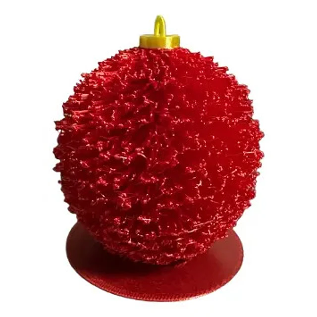 Adorno Navideño - Pack De Bolas De Navidad En Rojo