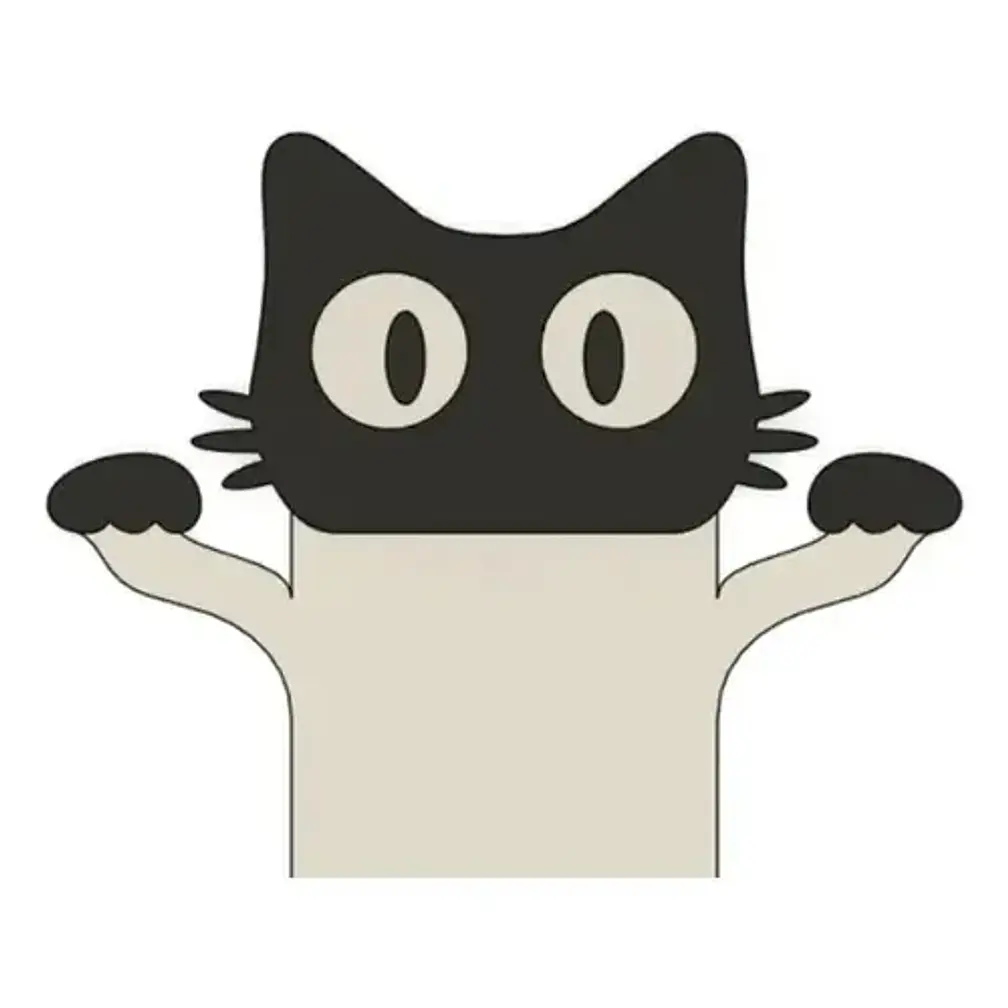 Marca Página Para Libro - Gato 2