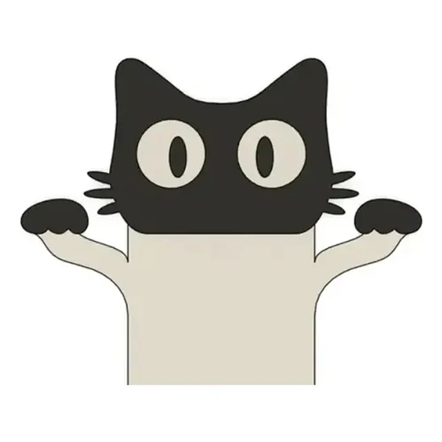 Marca Página Para Libro - Gato