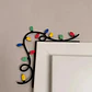 Adorno Navidad - Esquinero De Puerta Luces - Miniatura 2