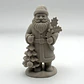 Adorno Navideño- Papá Noel Con Muérdago - Miniatura 1