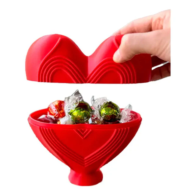 Decoración Caja De Corazón De Pie Para Dulces - San Valentín