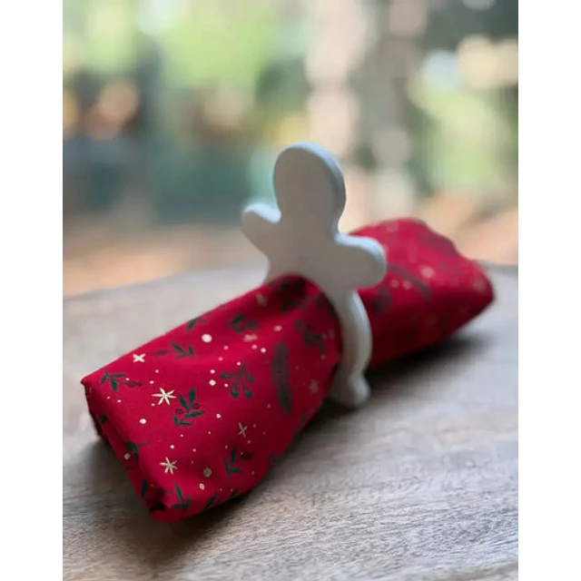 Adorno - Anillo Para Servilleta Navidad