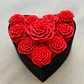 Caja De Corazón Rosas Eternas - San Valentín - Miniatura 3