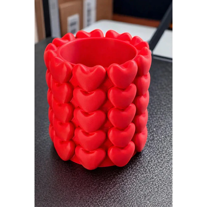 Porta Velas De Corazones - San Valentín 2