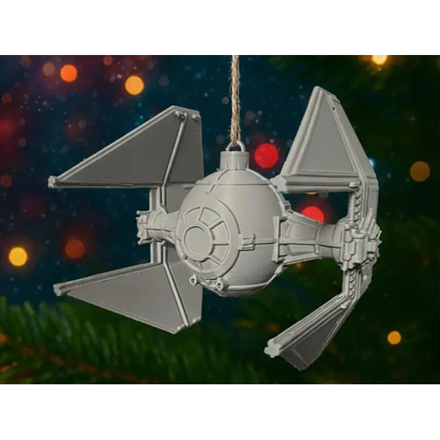 Adorno Para El Árbol De Navidad- Tie Interceptor Star Wars