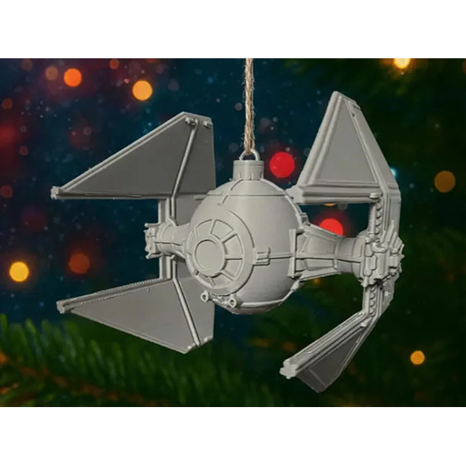 Adorno Para El Árbol De Navidad- Tie Interceptor Star Wars 2