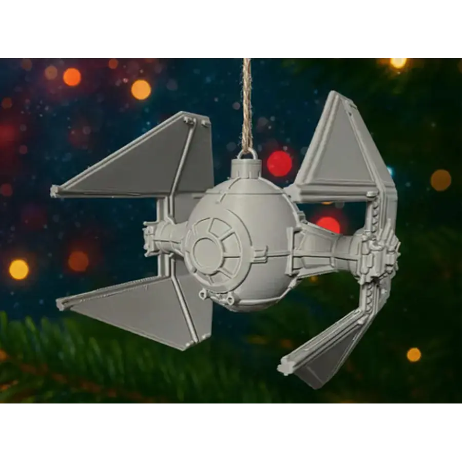 Adorno Para El Árbol De Navidad- Tie Interceptor Star Wars