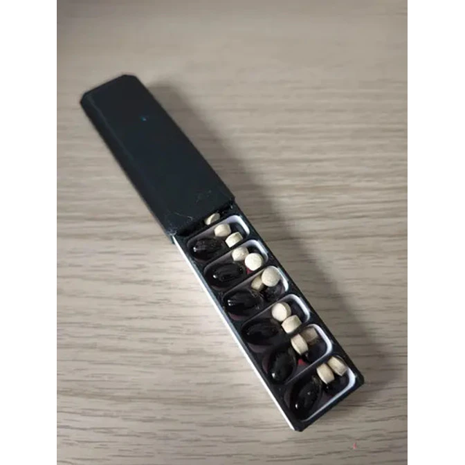 Pastillero Semanal- Estuche Compacto 3