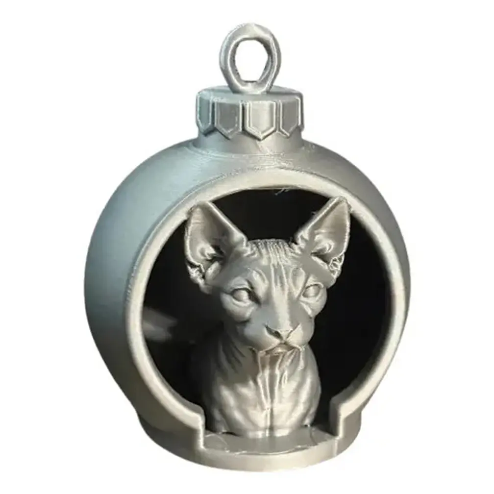 Decoración De Gato - Navidad 1
