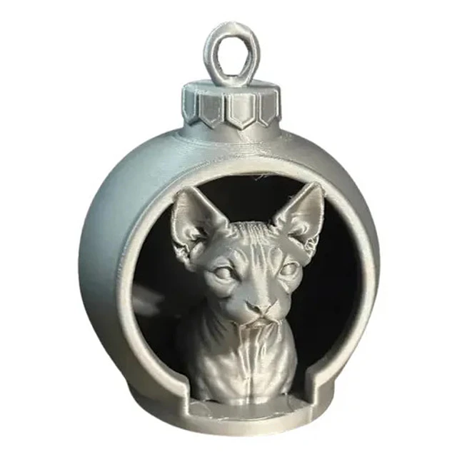 Decoración De Gato - Navidad