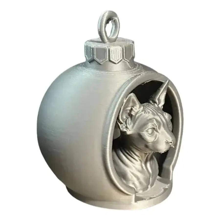 Decoración De Gato - Navidad