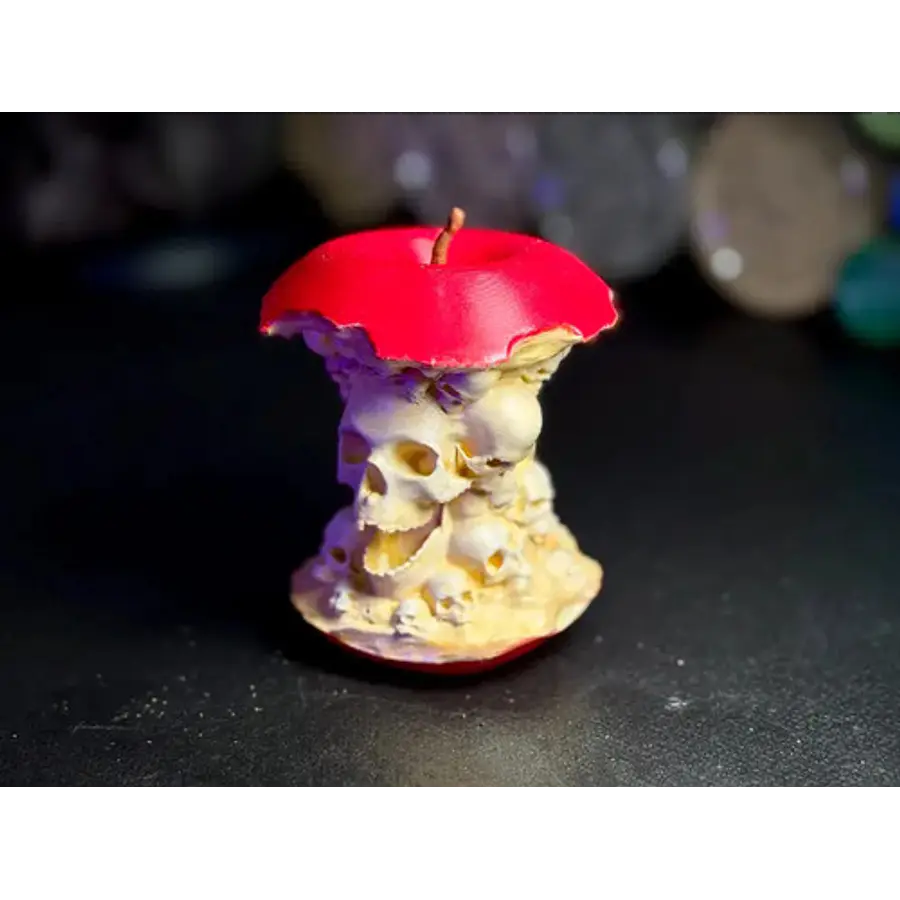 Figura De Manzana Con Calaveras