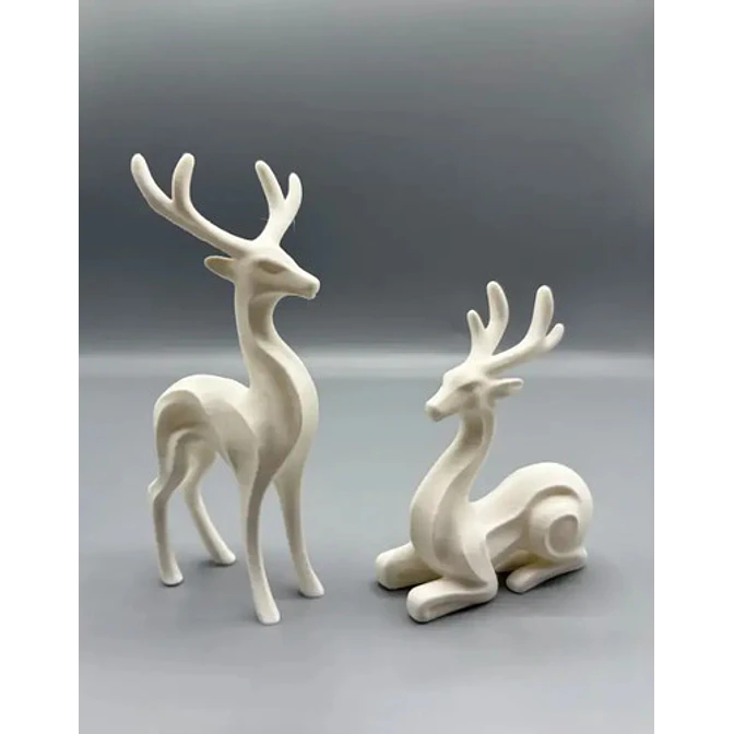 Adorno Navidad - Par De Renos (pack 2 Un) 2