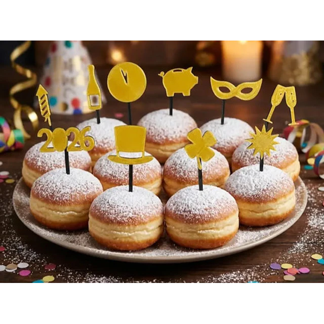 Juego De Decoración Para Año Nuevo (pack 10)