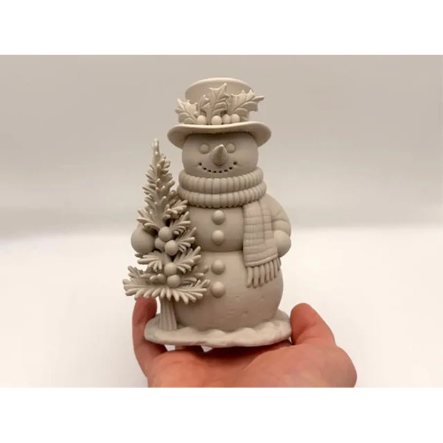 Adorno Navideño- Muñeco De Nieve Sonriente
