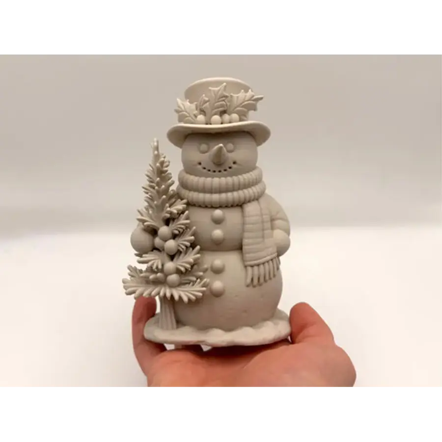 Adorno Navideño- Muñeco De Nieve Sonriente