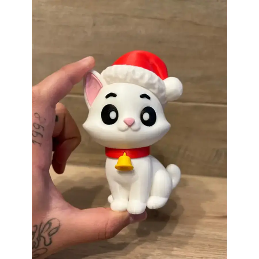 Adorno - Gatito Navideño
