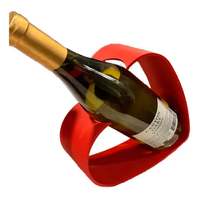Porta Vino De Corazón - San Valentín