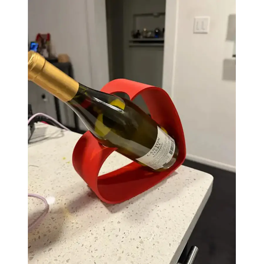 Porta Vino De Corazón - San Valentín