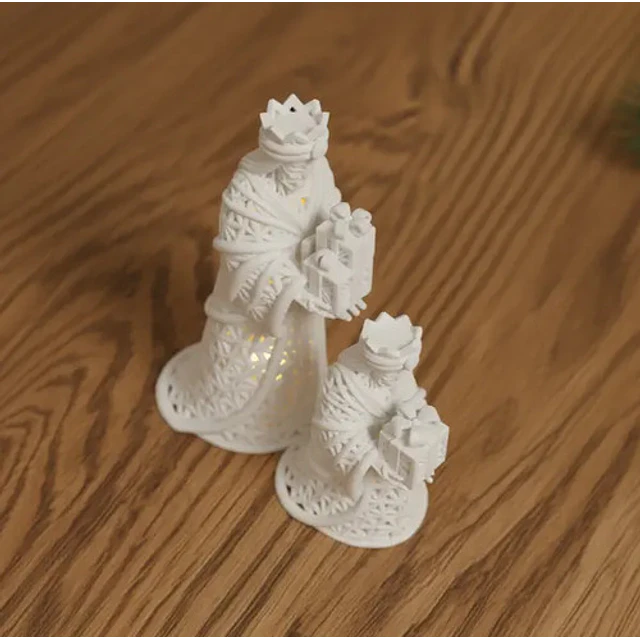 Decoración De Los Reyes Magos Del Pesebre De Navidad