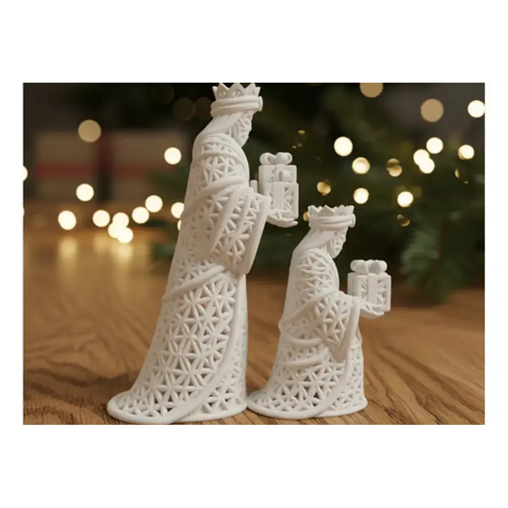Decoración De Los Reyes Magos Del Pesebre De Navidad 3