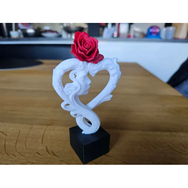 Escultura De La Elegancia De Regalo San Valentín