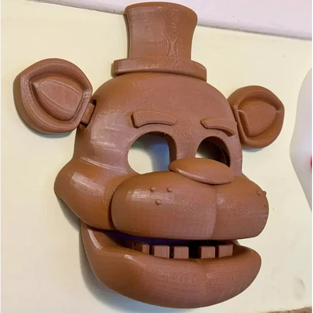 Decoración Máscara De Freddy Fazbear Para Pared - Fnaf