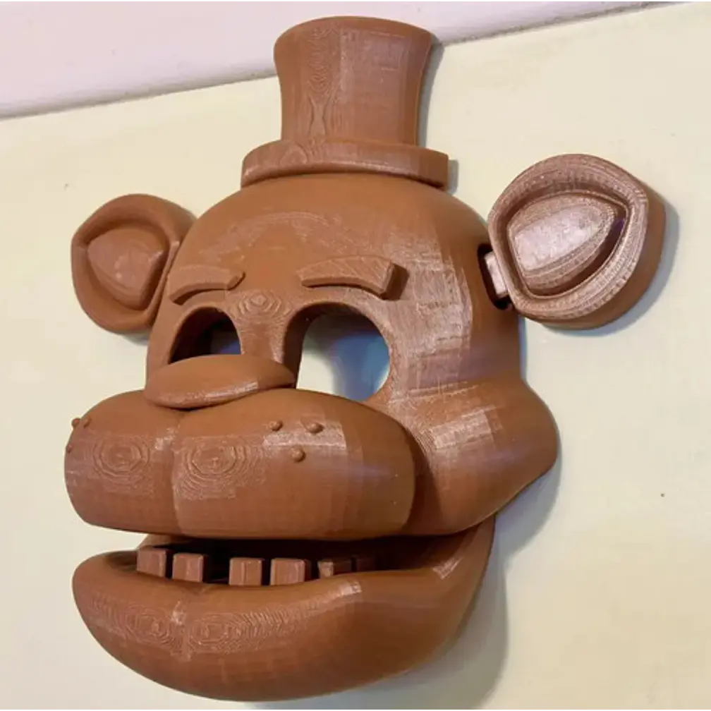 Decoración Máscara De Freddy Fazbear Para Pared - Fnaf 4