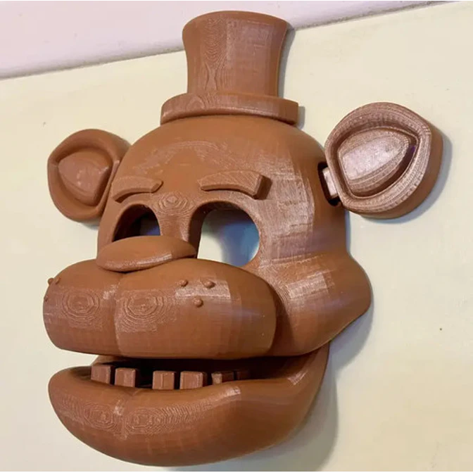 Decoración Máscara De Freddy Fazbear Para Pared - Fnaf 4