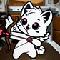Cuadro Decorativo- Gato Cupido De San Valentín - Miniatura 2