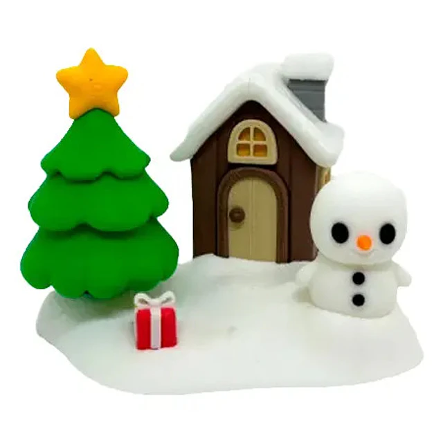 Adorno - Micro Diorama Navideño