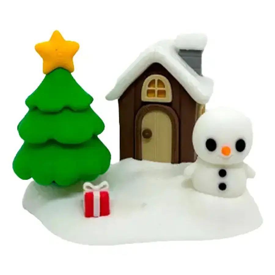 Adorno - Micro Diorama Navideño