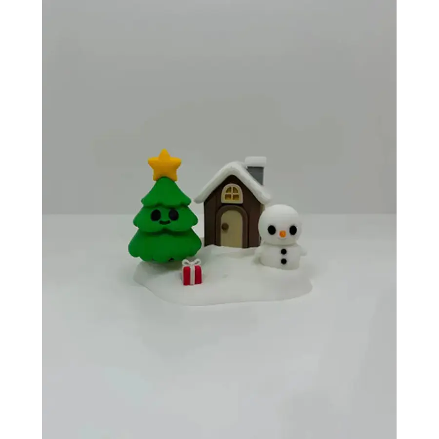 Adorno - Micro Diorama Navideño