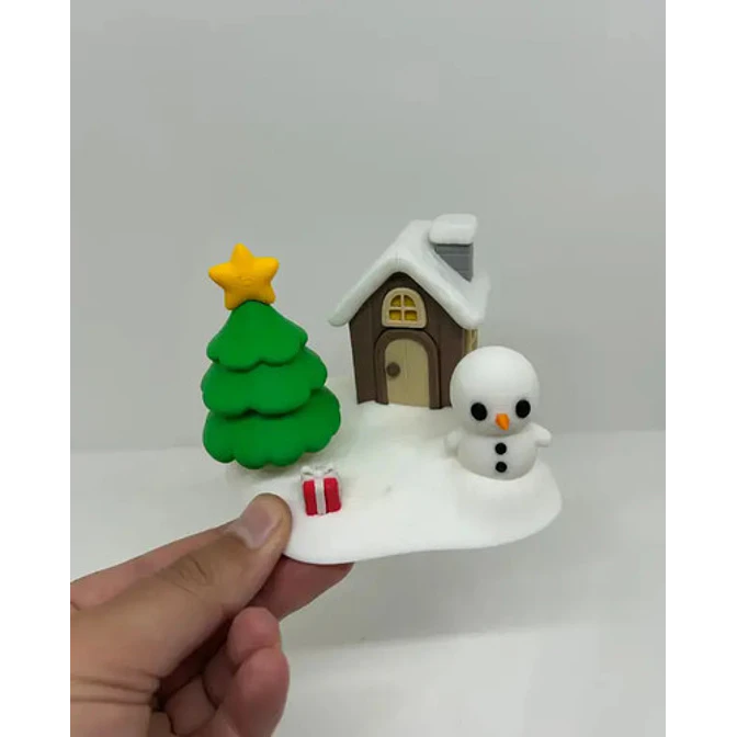 Adorno - Micro Diorama Navideño 3