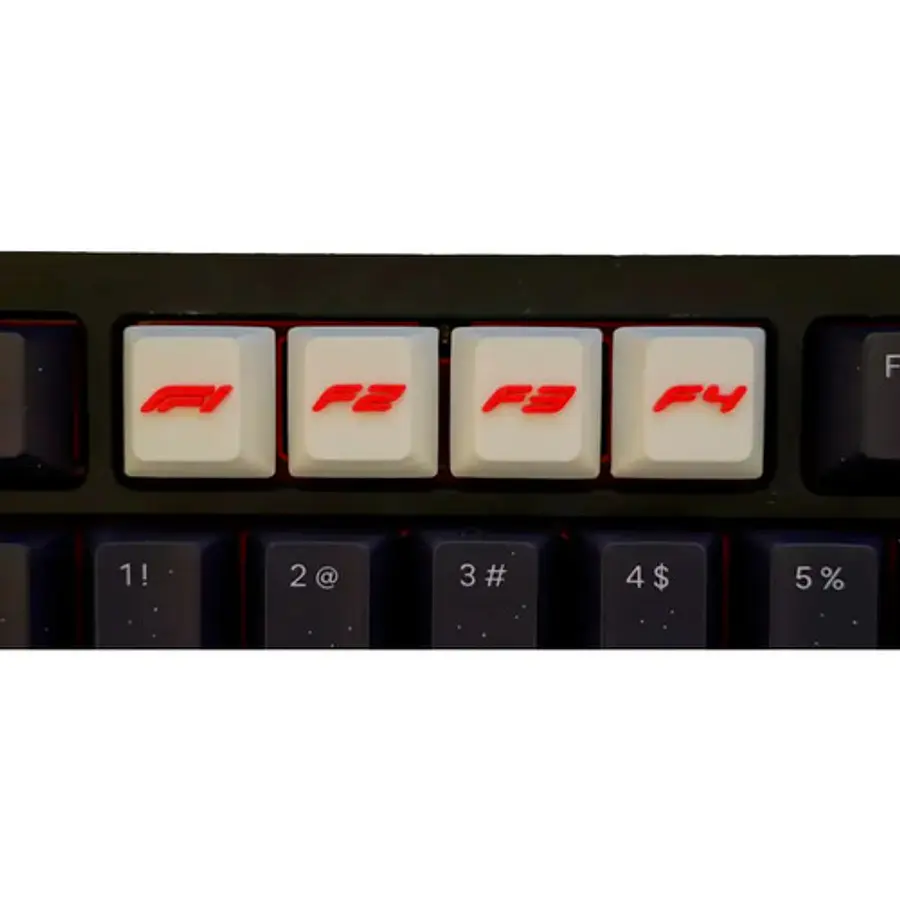 Pack Teclas De Fórmula F1/f2/f3/f4 - Teclado Mecánico
