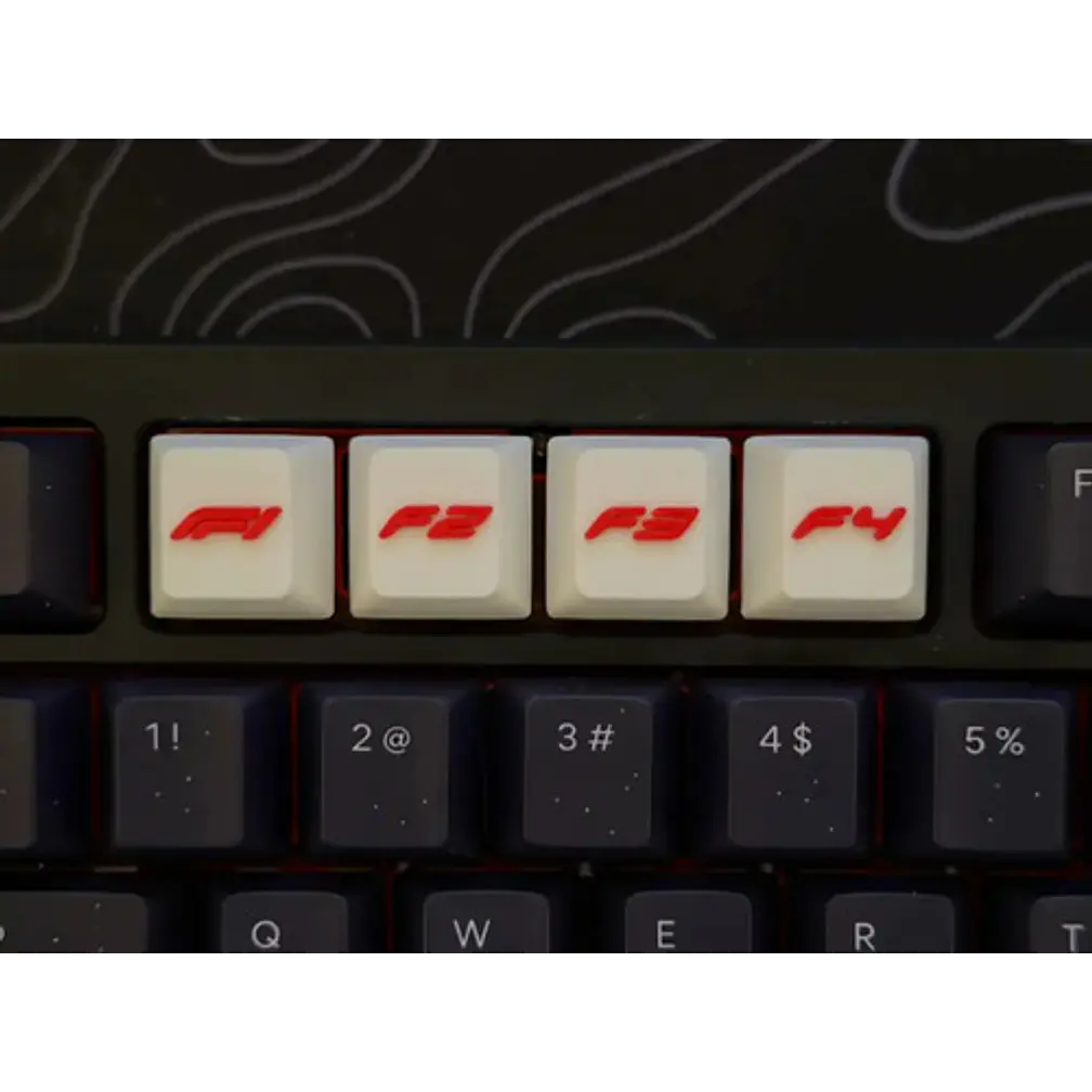 Pack Teclas De Fórmula F1/f2/f3/f4 - Teclado Mecánico 3