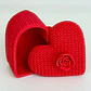 Caja De San Valentín- Corazón Tejido - Miniatura 1