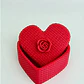 Caja De San Valentín- Corazón Tejido - Miniatura 3
