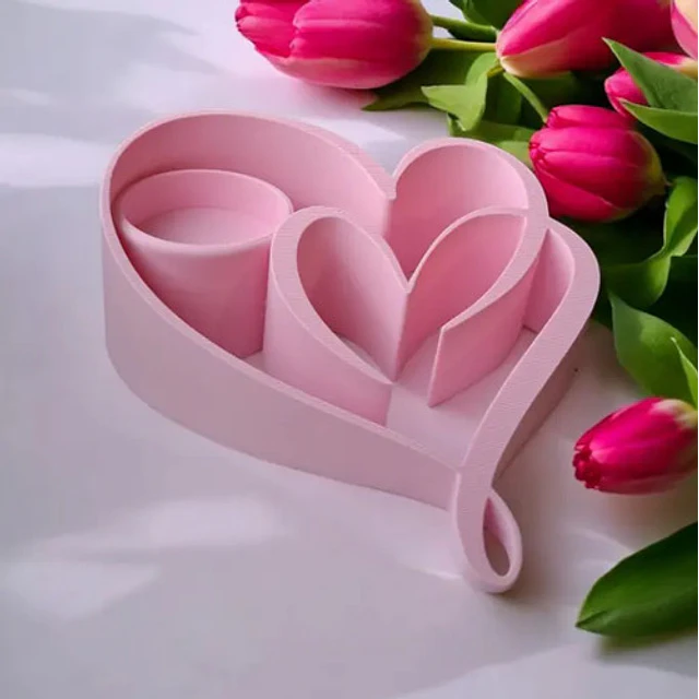 Portavelas Corazones Para El Día De San Valentín